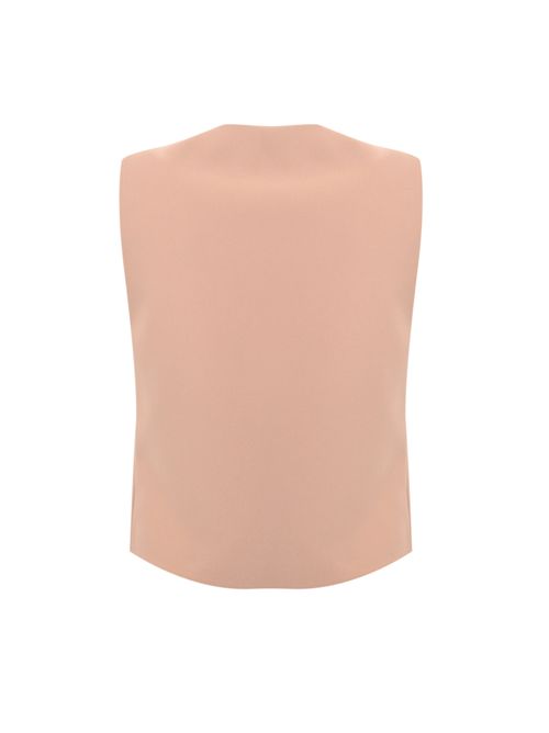 Gilet con dettagli gioiello D. Exterior | 629216MOCH